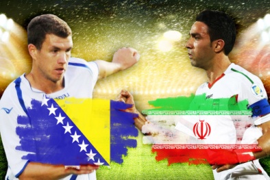 Dự đoán kết quả tỉ số trận đấu Bosnia – Iran: hòa 1-1